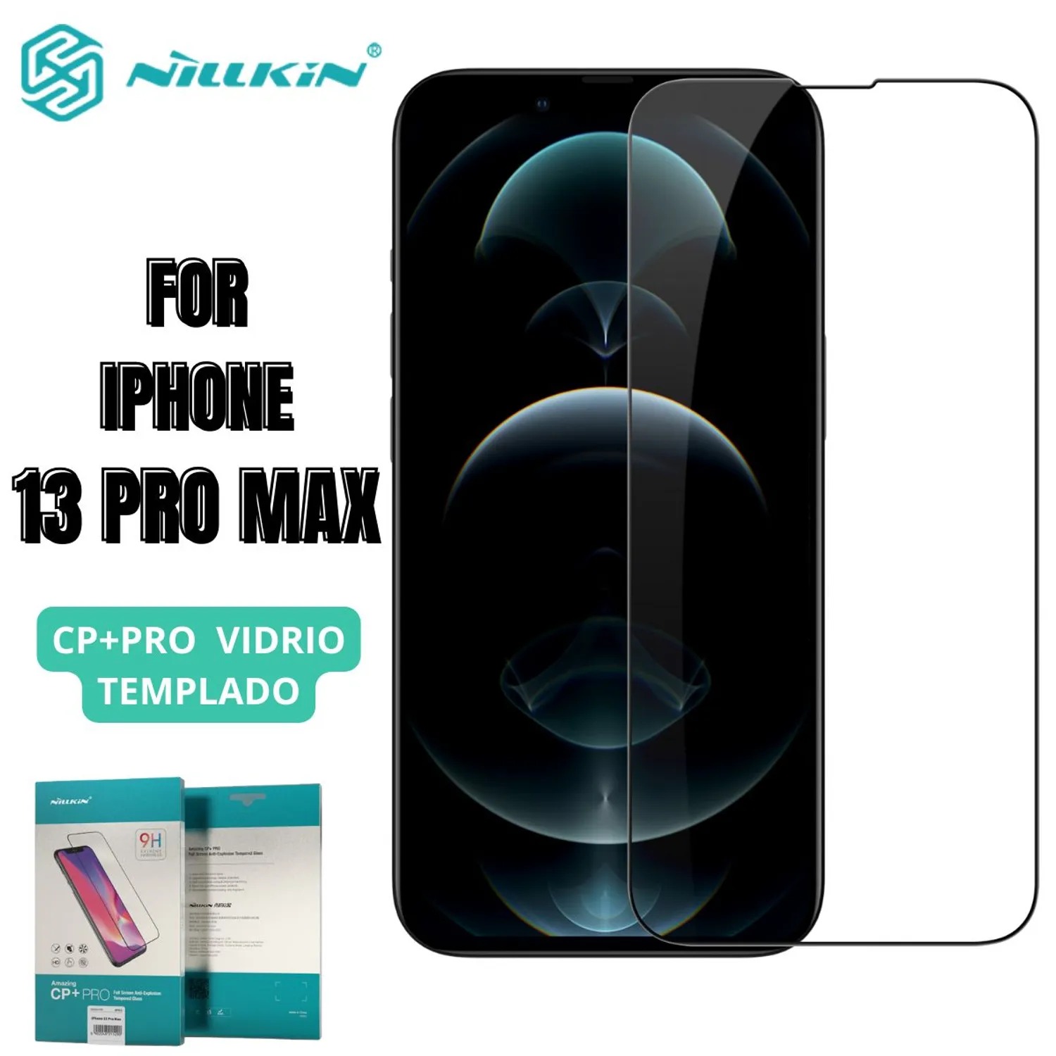 VIDRIO TEMPLADO NILLKIN CP+PRO - IPHONE 13 PRO MAX - 1