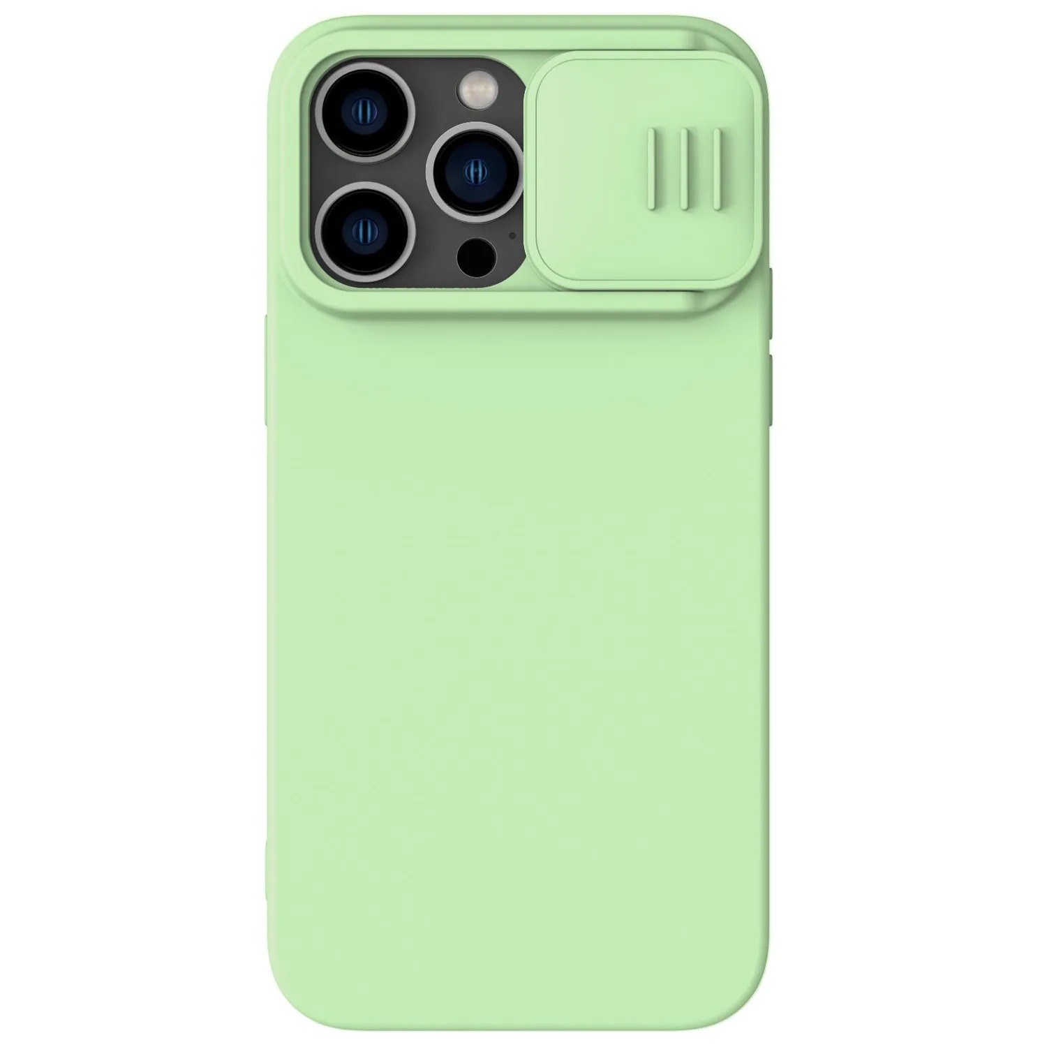 CASE NILLKIN SILICONE GREEN - IPHONE 14 PRO MAX (MAGSAFE) - 5