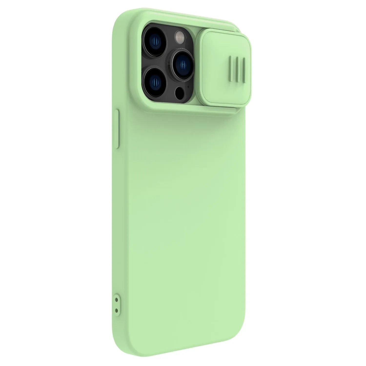 CASE NILLKIN SILICONE GREEN - IPHONE 14 PRO MAX (MAGSAFE) - 6