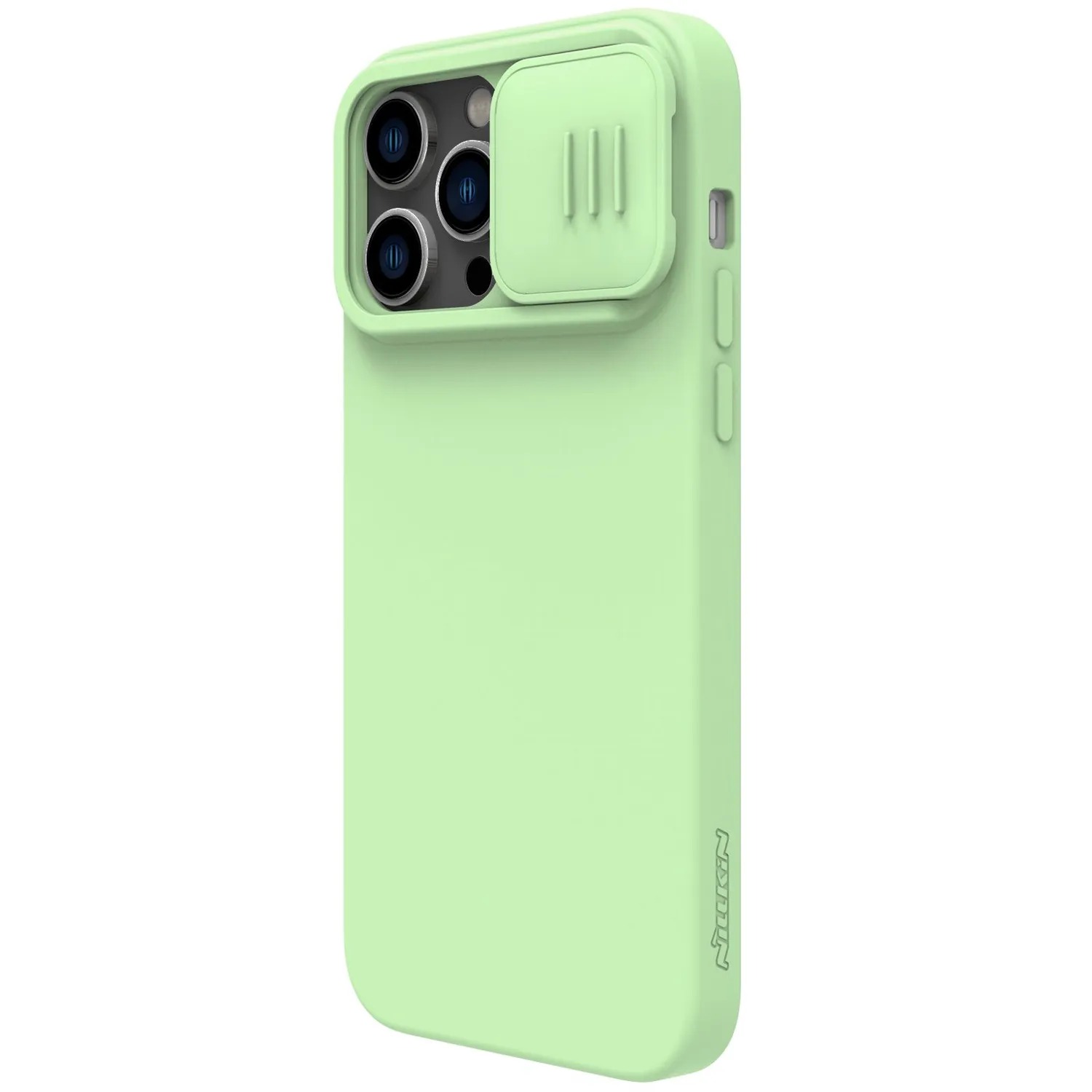 CASE NILLKIN SILICONE GREEN - IPHONE 14 PRO MAX (MAGSAFE) - 7