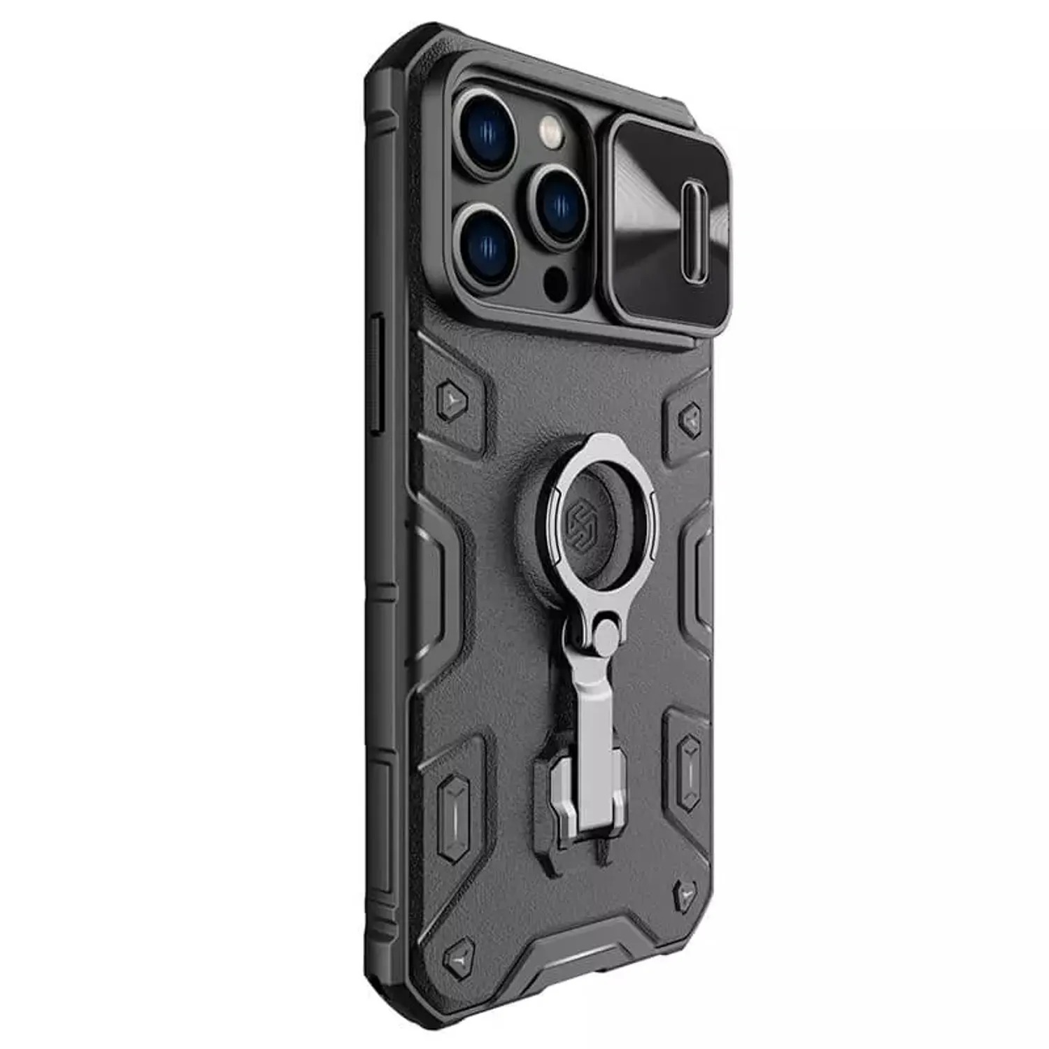 CASE NILLKIN ARMOR BLACK - IPHONE 14 PRO MAX - 7