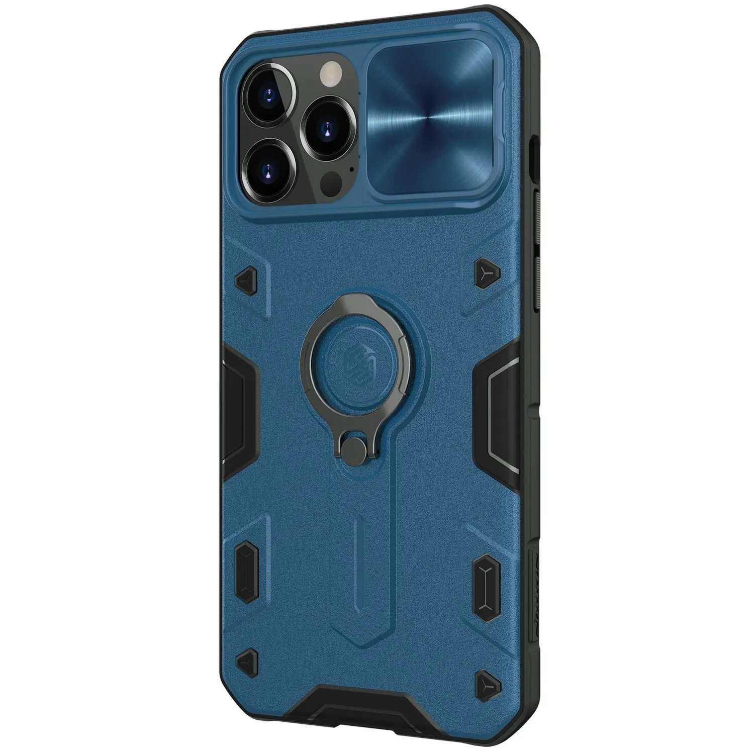 CASE NILLKIN ARMOR BLUE - IPHONE 13 PRO - 5
