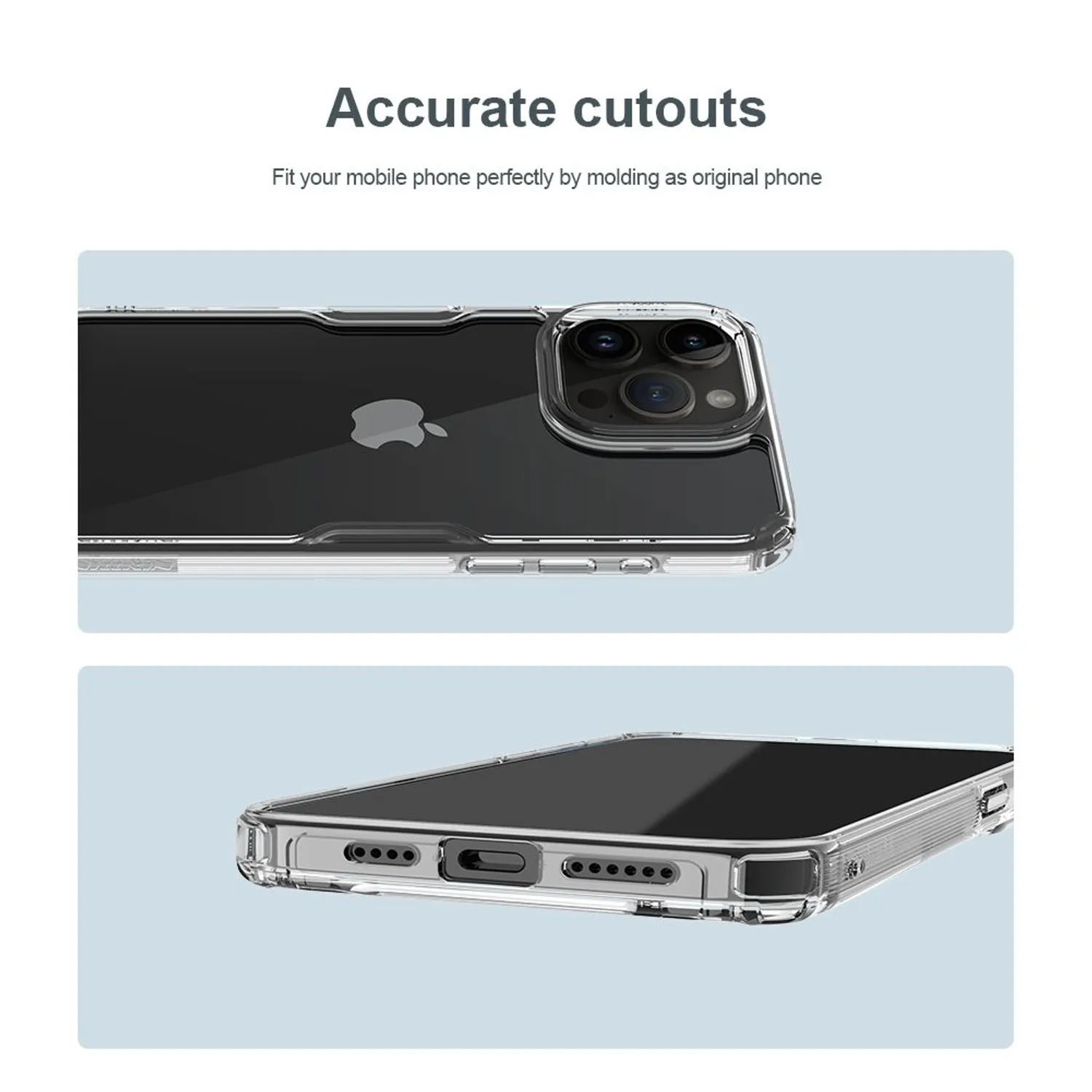 CASE NILLKIN NATURE CLEAR - IPHONE 15 PRO MAX - 4