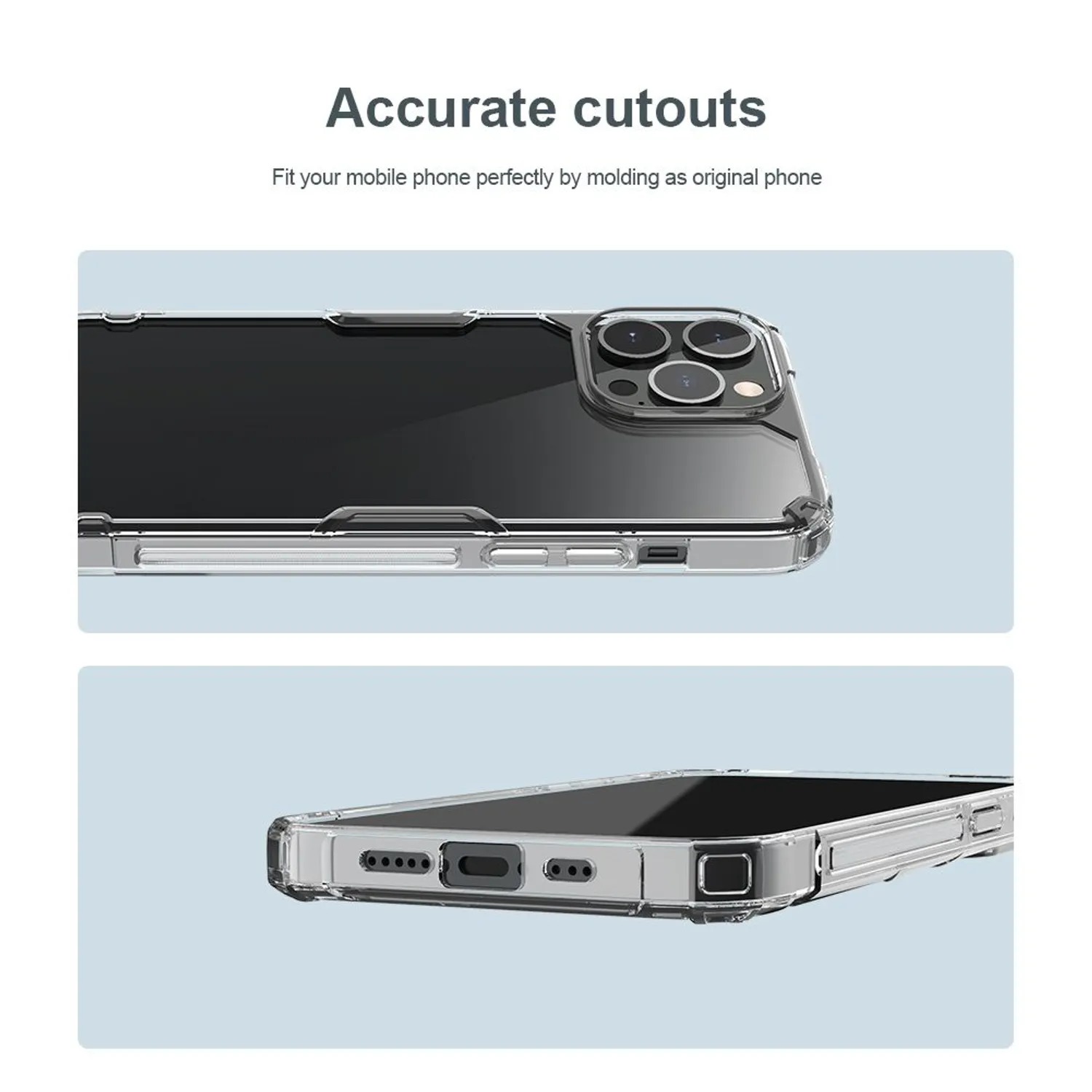 CASE NILLKIN NATURE CLEAR - IPHONE 14 PRO MAX - 5