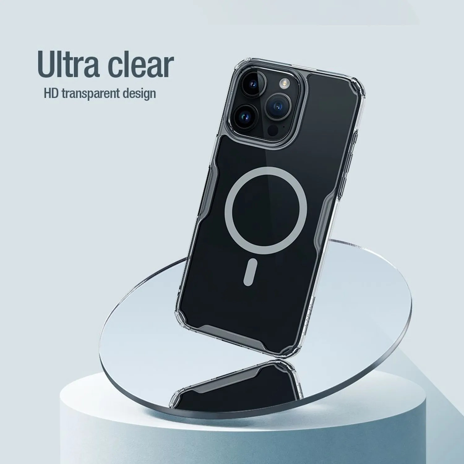 CASE NILLKIN NATURE CLEAR - IPHONE 15 PRO MAX (MAGSAFE) - 3