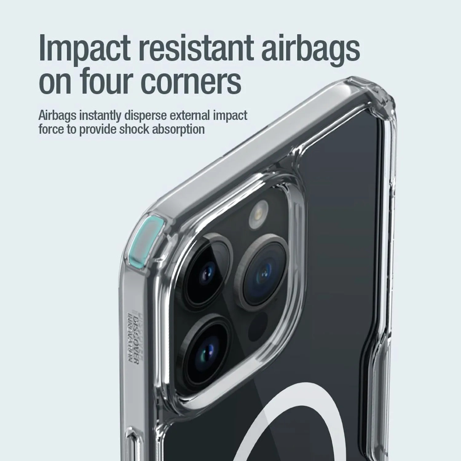 CASE NILLKIN NATURE CLEAR - IPHONE 15 PRO MAX (MAGSAFE) - 4