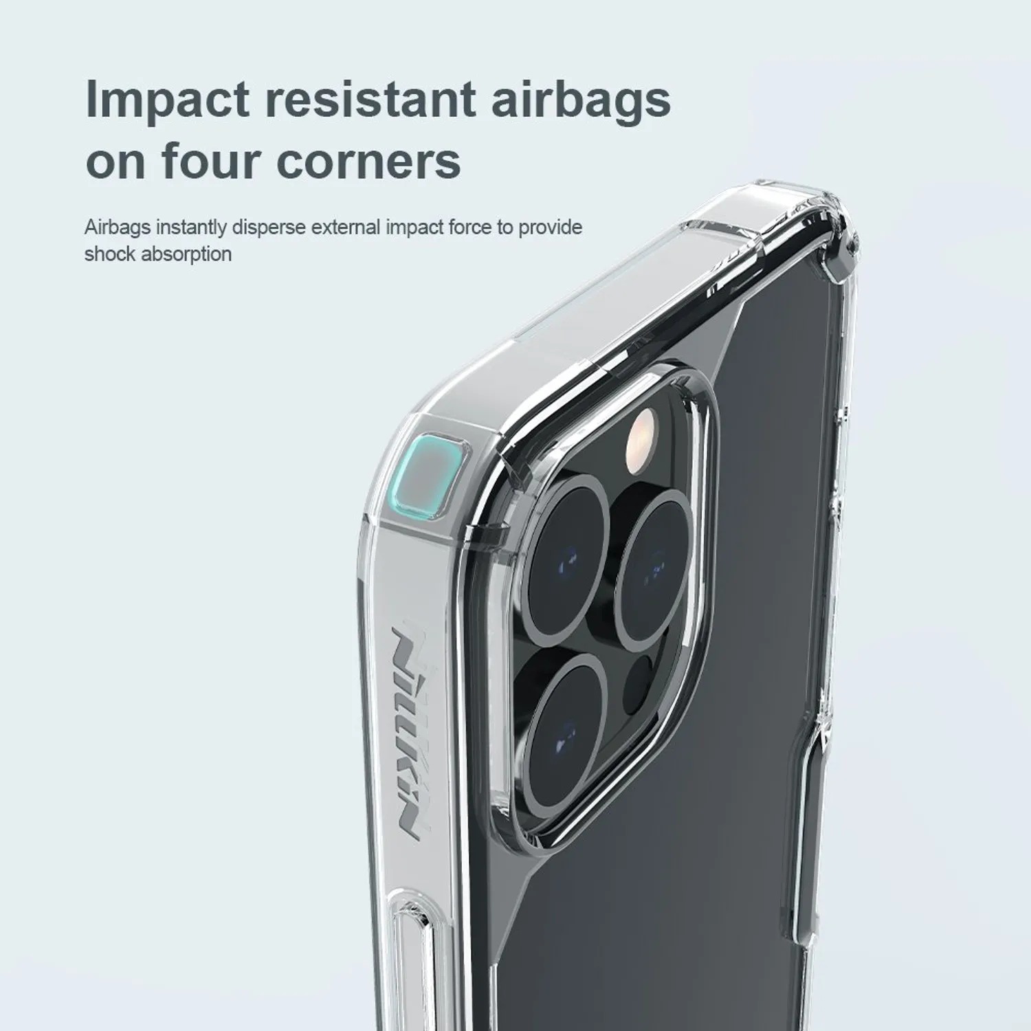CASE NILLKIN NATURE CLEAR - IPHONE 14 PRO - 5