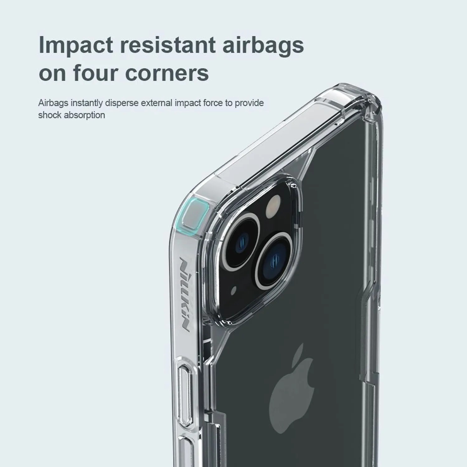 CASE NILLKIN NATURE CLEAR - IPHONE 14 PLUS - 5