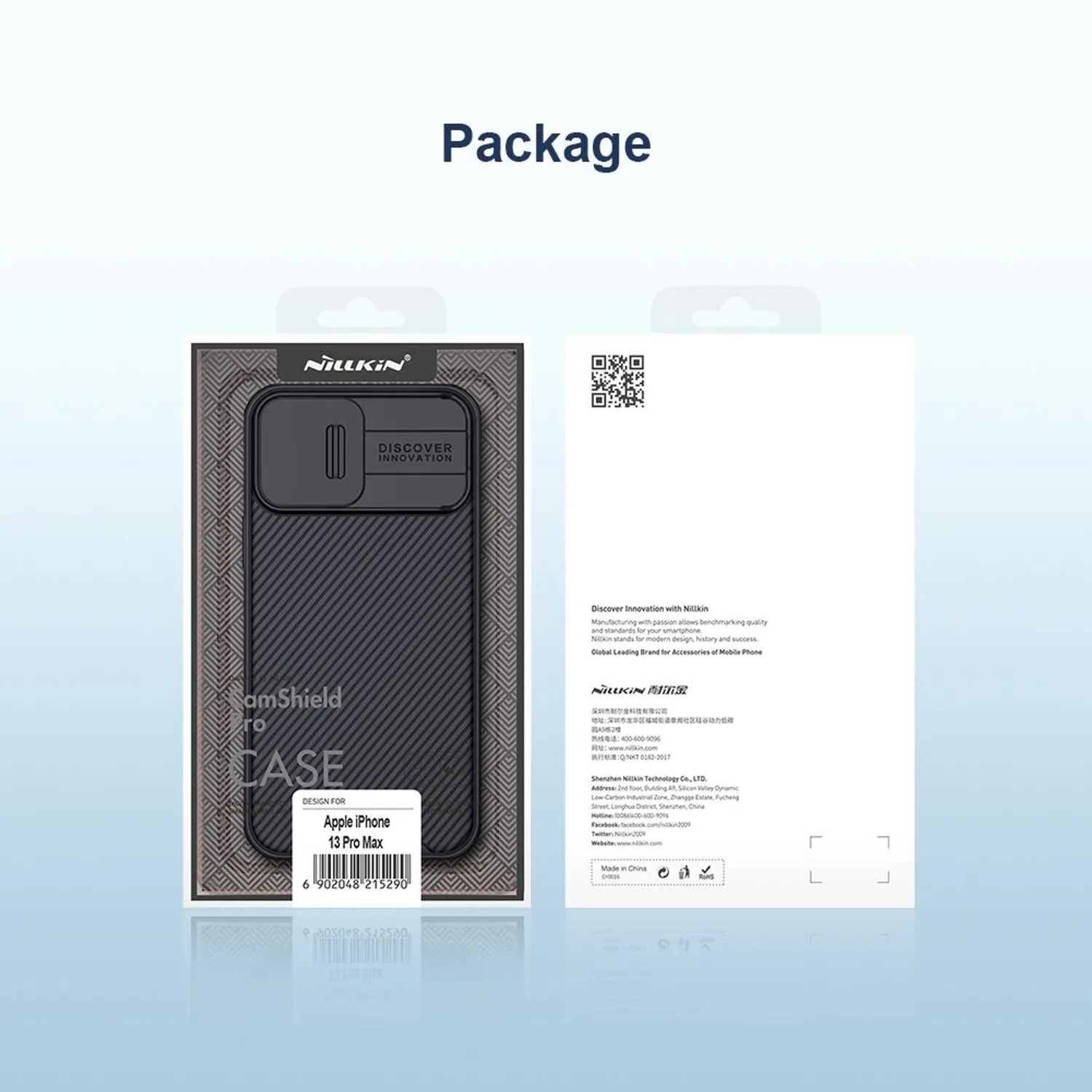 CASE NILLKIN CAMSHIELD BLACK - IPHONE 13 PRO MAX - 8