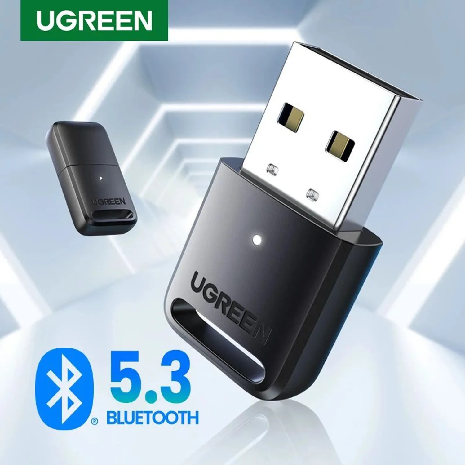 ADAPTADOR USB UGREEN BLUETOOTH 5.3 - 1