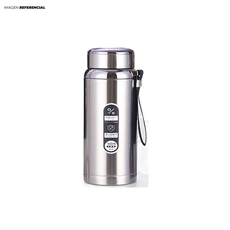 BOTELLA TÉRMICA DE ACERO INOXIDABLE DE 600 ML - 1