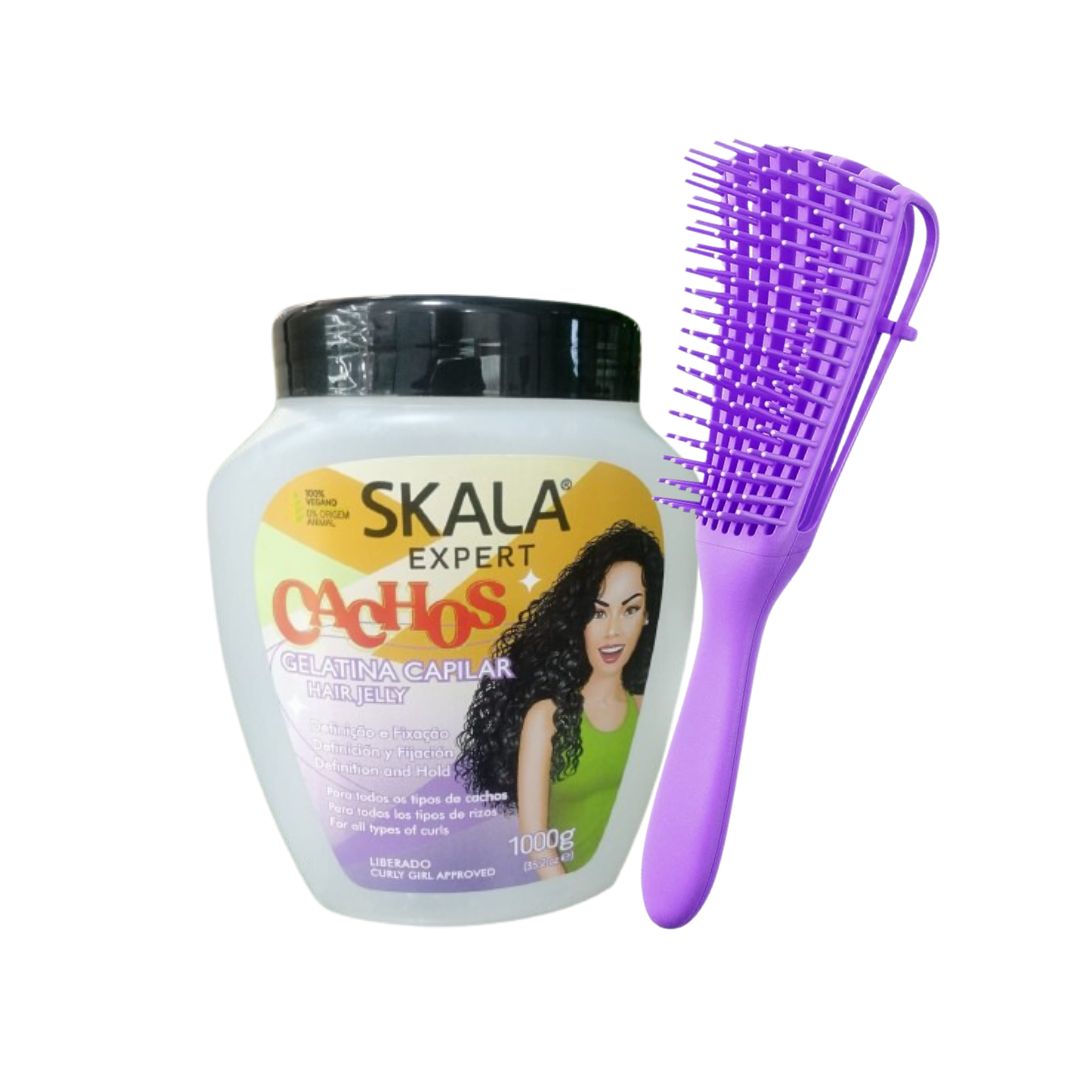 GELATINA CAPILAR SKALA MAIS CACHOS RIZOS DEFINIDOS 1 KG - 1