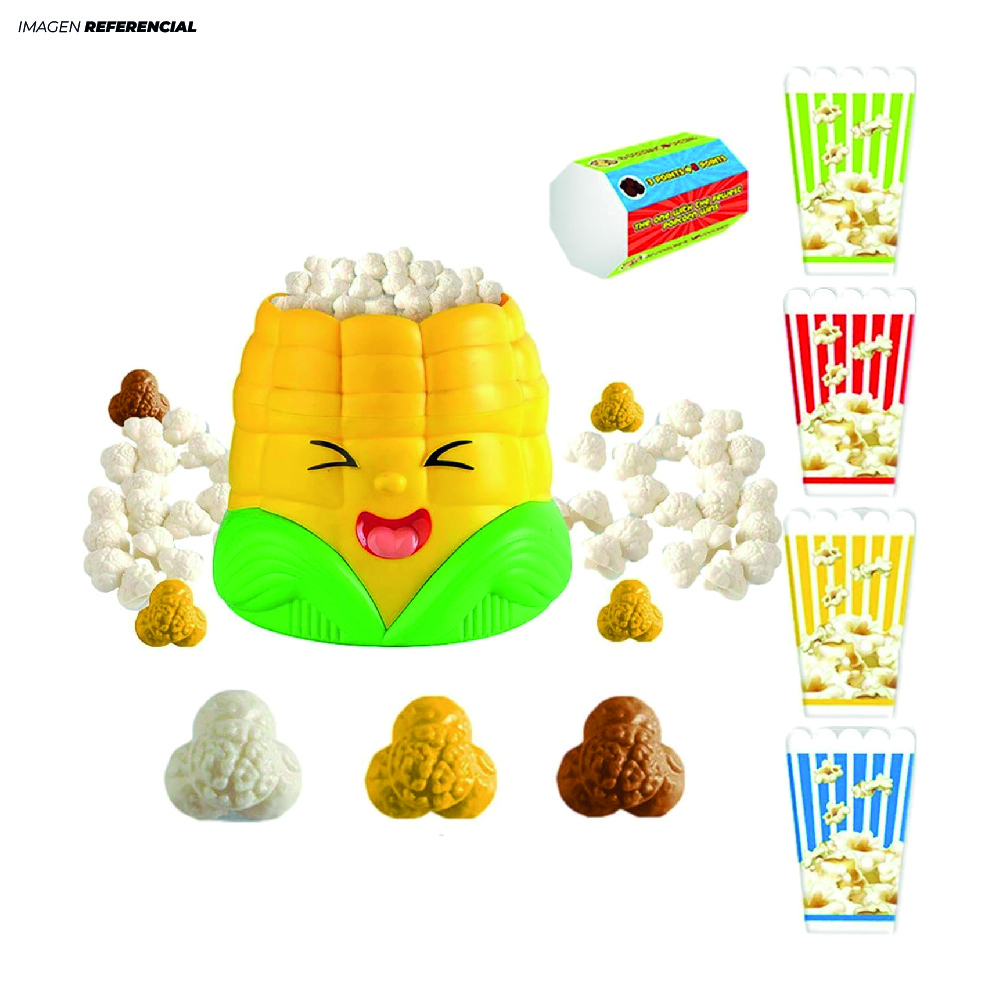 JUGUETE MESA INTERACTIVO POP-CORN NIÑOS - 1