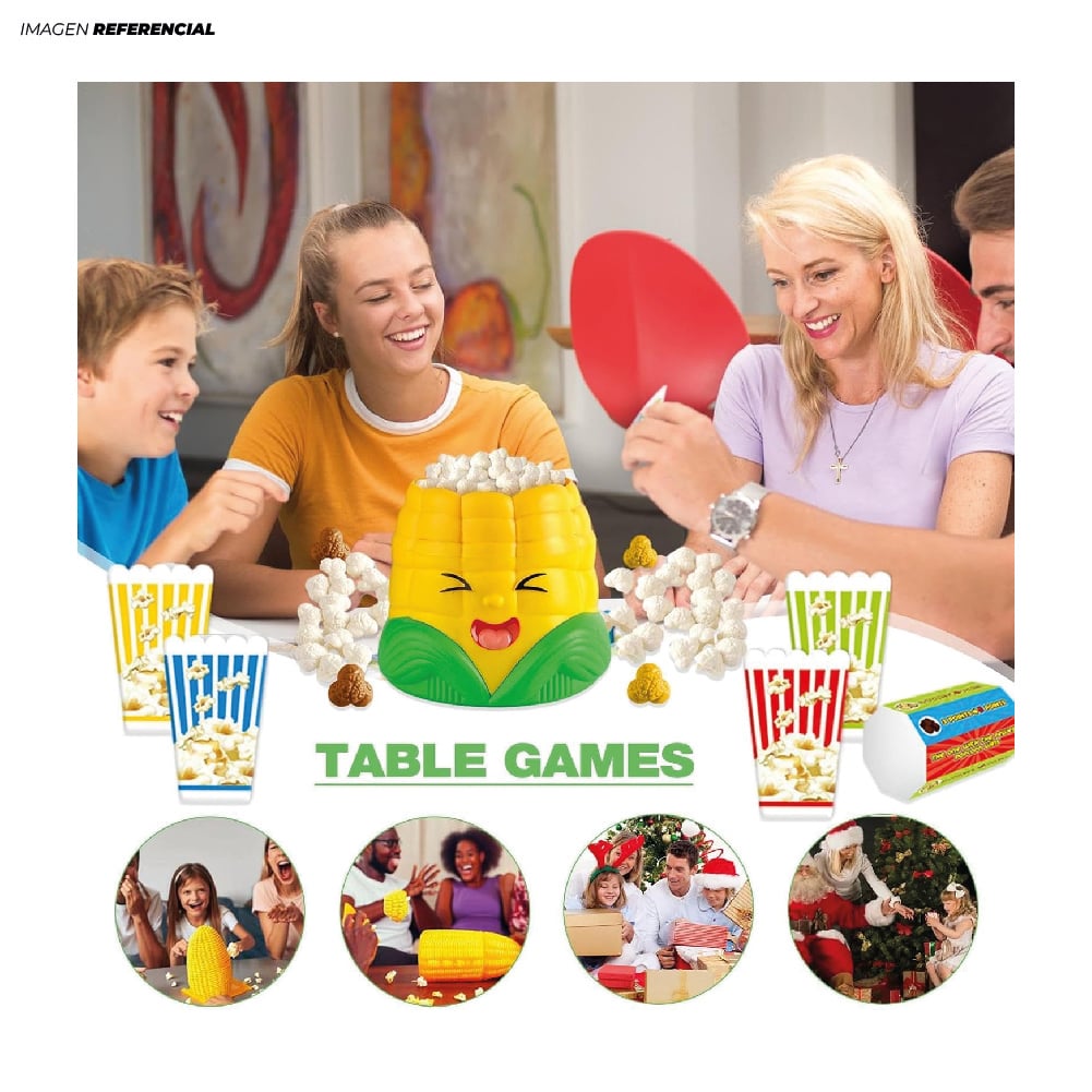 JUGUETE MESA INTERACTIVO POP-CORN NIÑOS - 3