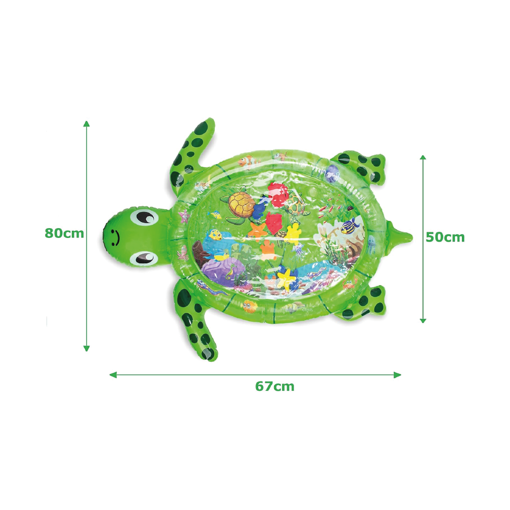 TAPETE SENSORIAL DE AGUA TORTUGUITA INFLABLE PARA NIÑOS - 2
