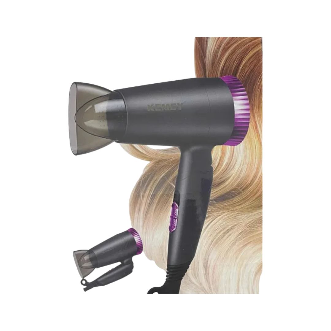SECADORA DE CABELLO KEMEY - 1
