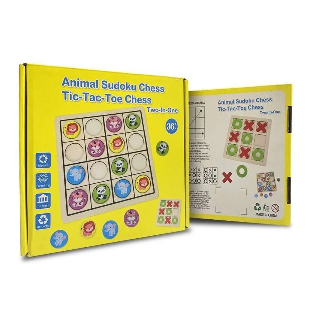 SODOKU PARA NIÑOS DE ANIMALES - 1
