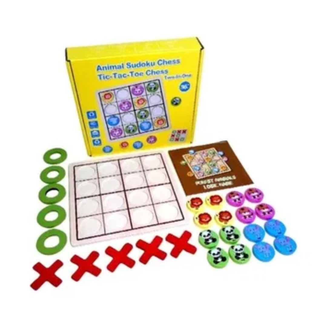 SODOKU PARA NIÑOS DE ANIMALES - 2