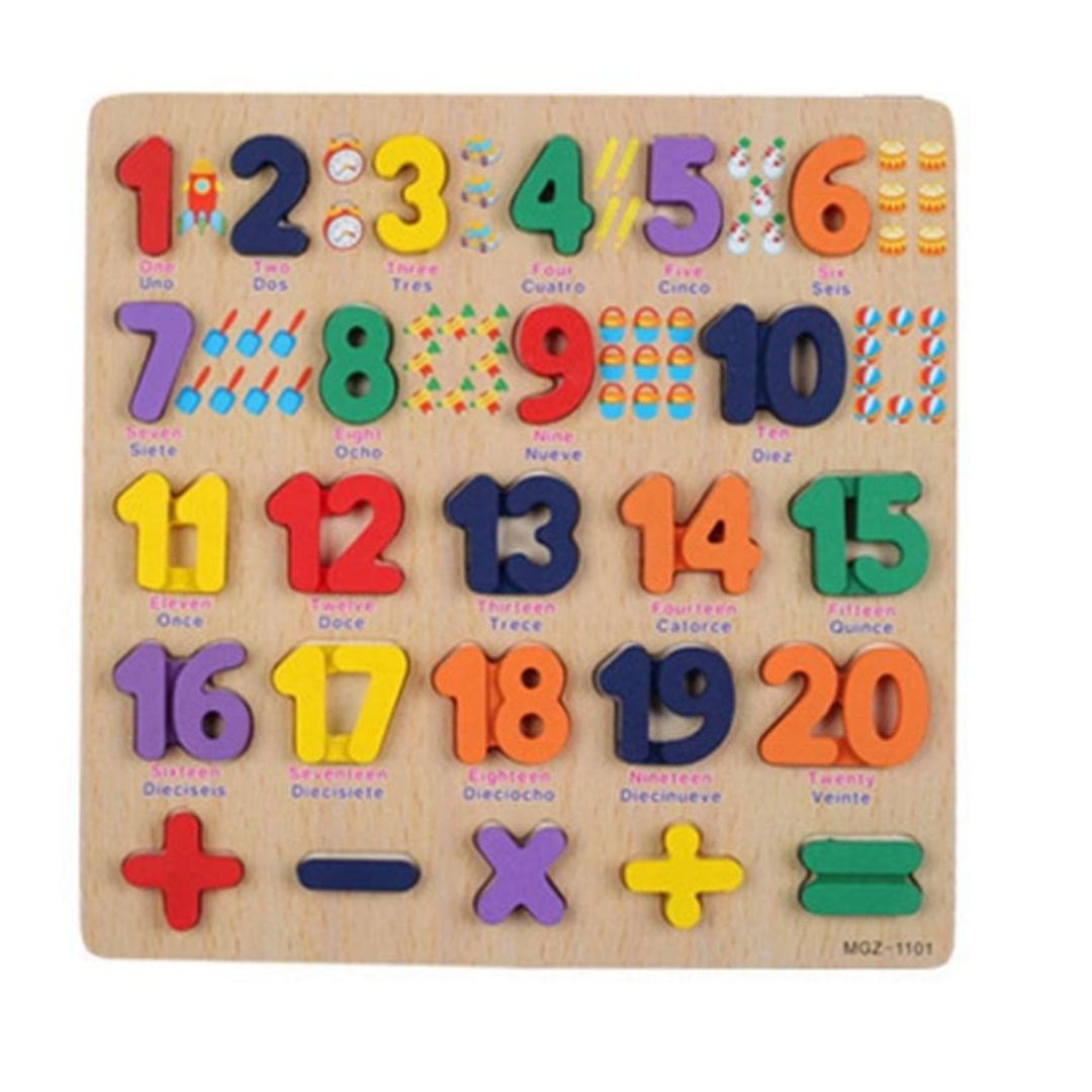 ROMPECABEZA DIDACTICA DE NUMEROS - 2