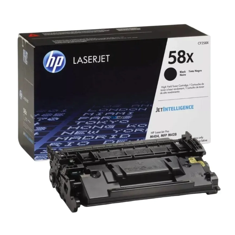 TÓNER HP CF258X NEGRO 58X L.J M404 10.000 PAGINAS - 1