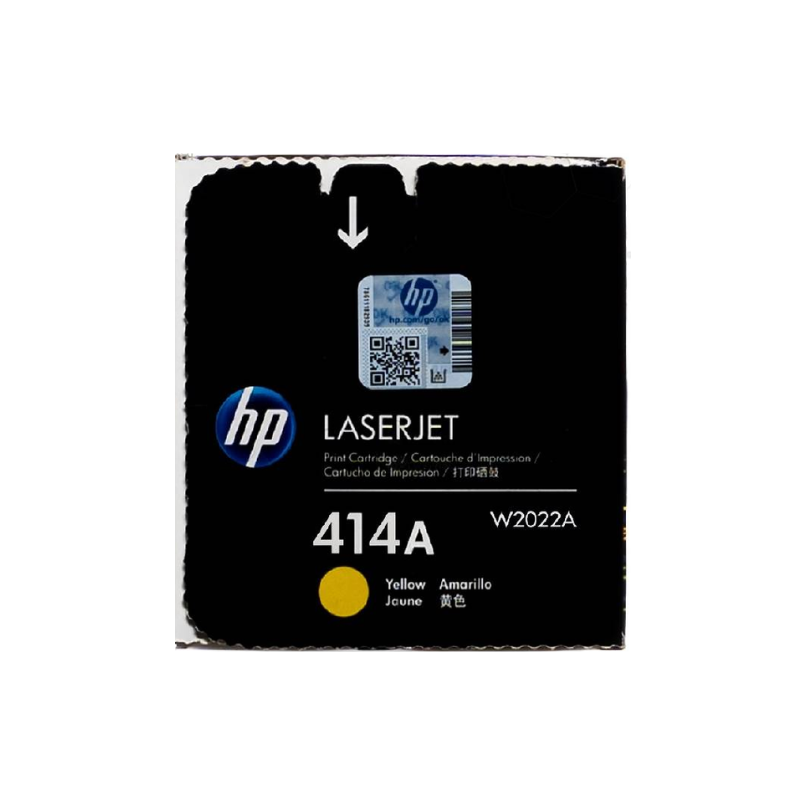TÓNER HP W2022A AMARILLO 414A LASERJET - 2