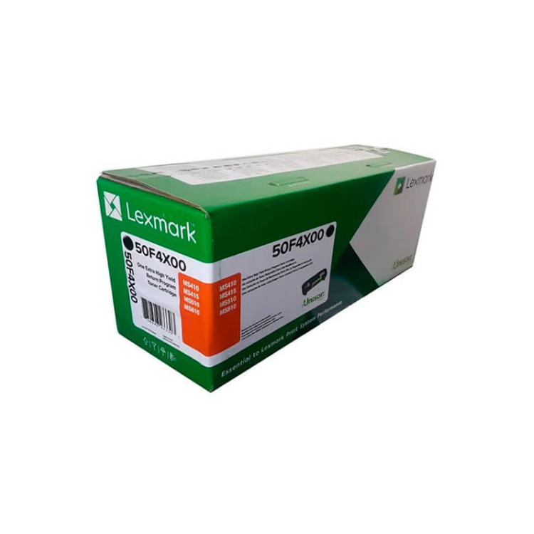 TÓNER LEXMARK 50F4X00 NEGRO MS410 MS415 MS510 MS610 - 1