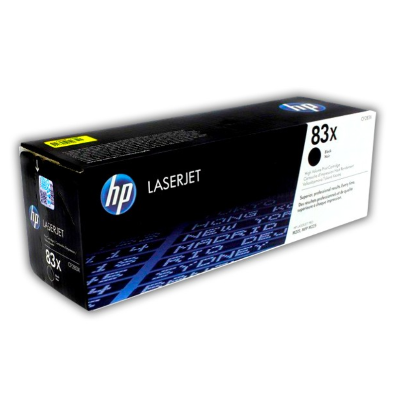 TÓNER HP CF283X NEGRO 83X ALTO RENDIMIENTO - 1