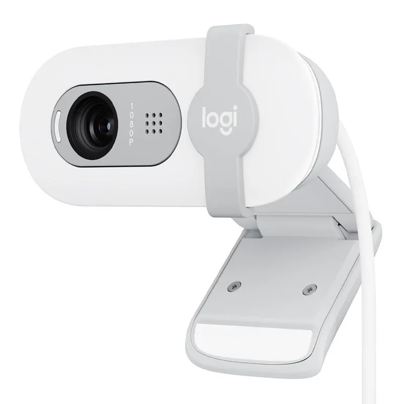 CAMARA LOGITECH BRIO 100 BLANCO 00 FHD 1080P USB-A 960-001615 - 2