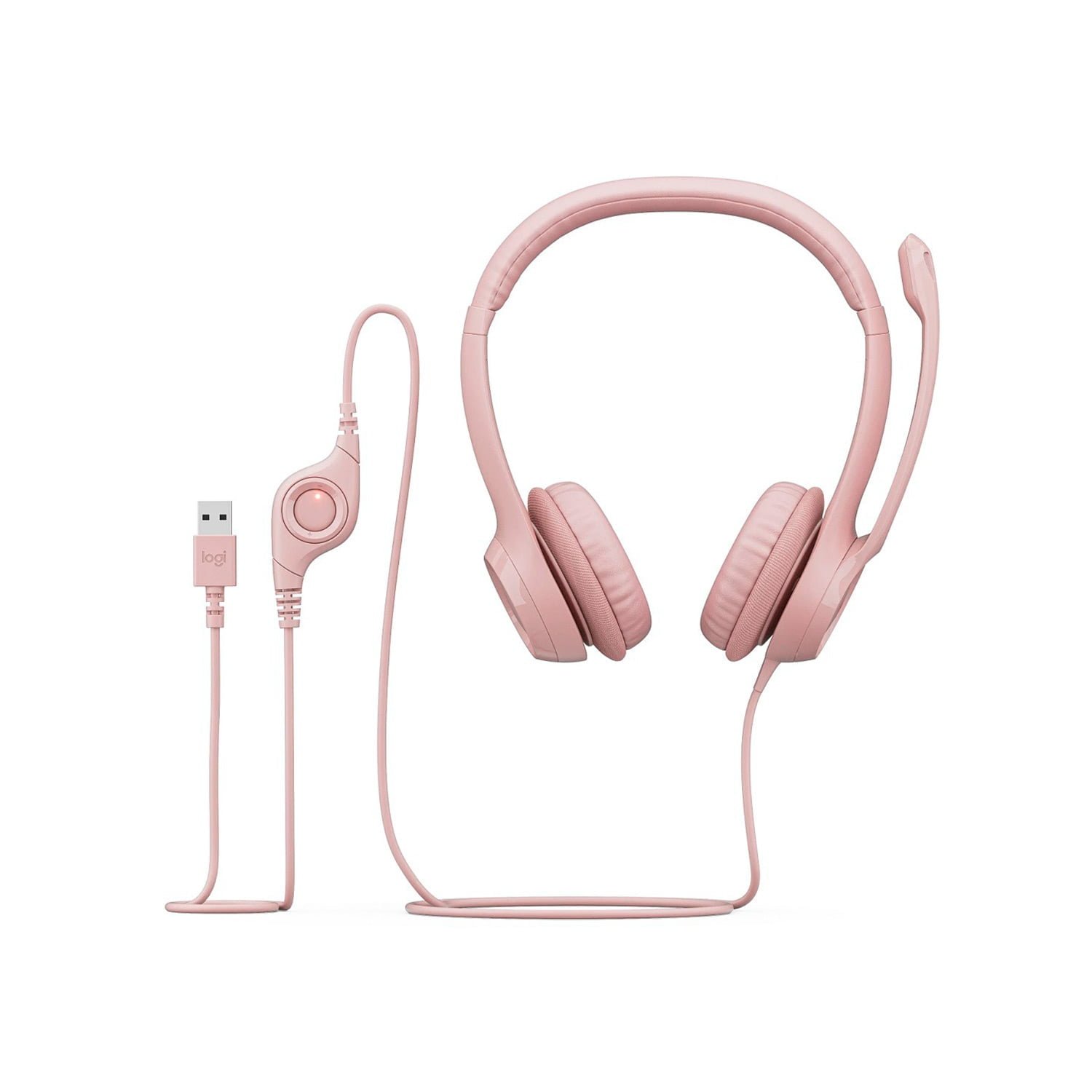 AUDIFONO H390 ROSA LOGITECH - 2