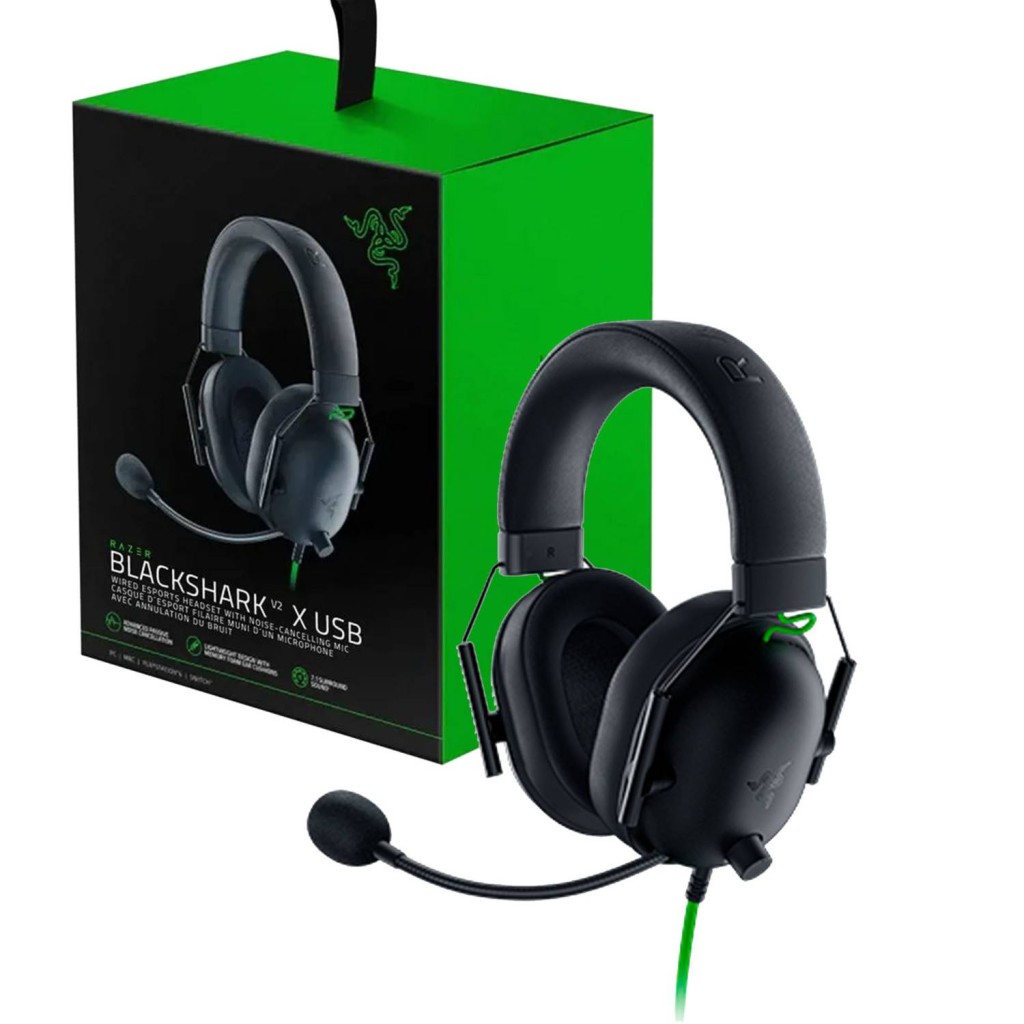 AUDIFONO RAZER BLACKSHARK V2 X NEGRO CABLEADO - 1