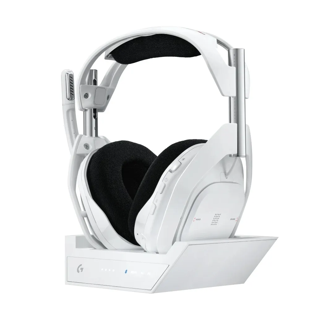 AUDIFONO GAMING ASTRO A50 X WIRELESS + BASE STATION WHITE - 1