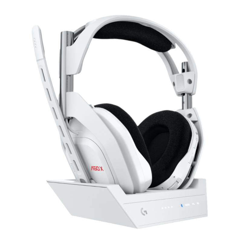 AUDIFONO GAMING ASTRO A50 X WIRELESS + BASE STATION WHITE - 2