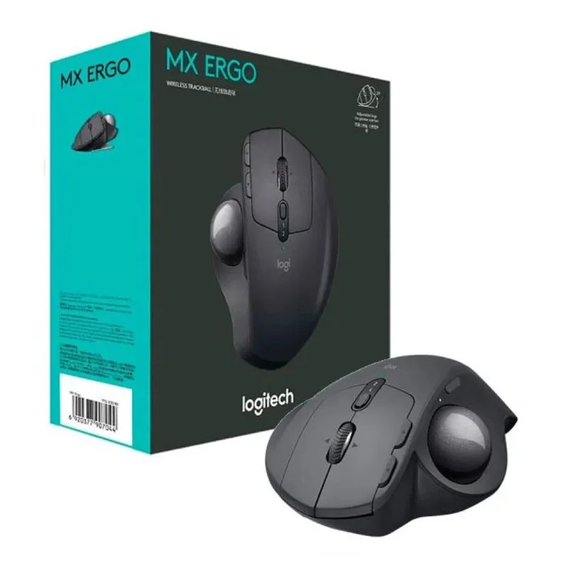 MOUSE LOGITECH MX ERGO S ADVANCED TRACKBALL WIRELESS BT USB-C - 3