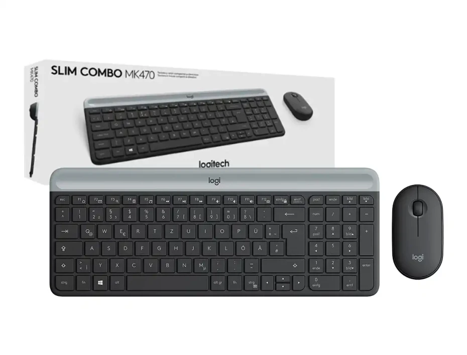 TECLADO Y MOUSE MK470 NEGRO LOGITECH - 3