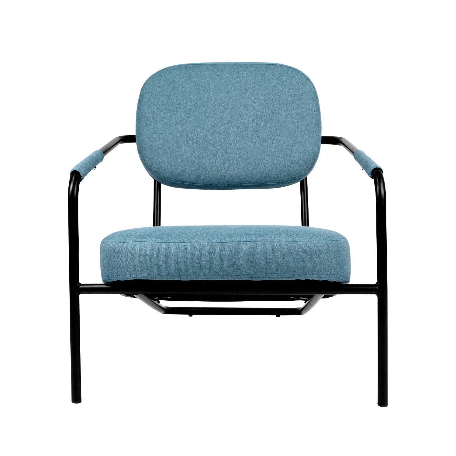 SILLA MODERNA DE DESCANSO NIRVANA XION - TAPIZ DE TELA, DISEÑO COMPACTO, 1 CUERPO - 1