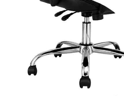 SILLA DE OFICINA GERENCIAL 509 XION ERGONÓMICA DE CUERO PU CON POSAPIÉS Y RECLINACIÓN 135 GRADOS NEGRO - 7