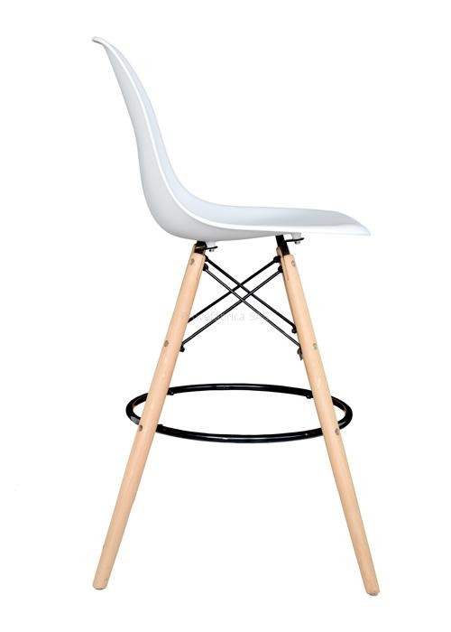 BANCO PARA BAR EAMES BLANCO MOBELART - 2