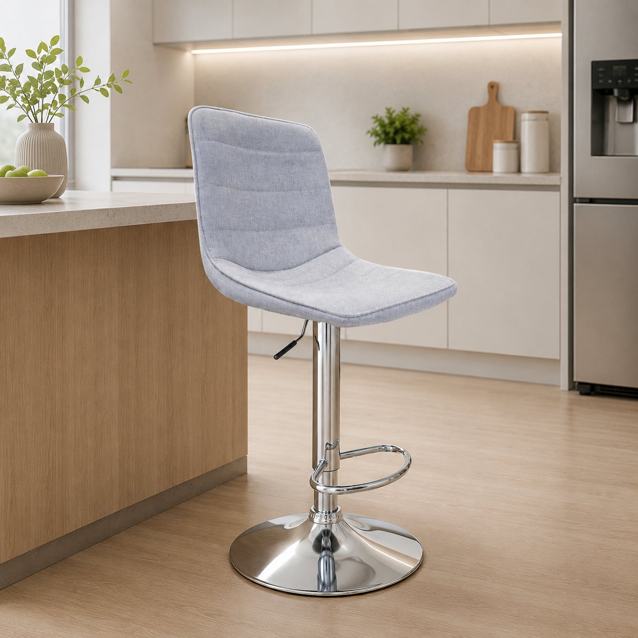 SILLA BAR MOBEL ART PERU BARRA PATRICK BANCO GIRATORIA MOBELART METAL CAMEL - 1