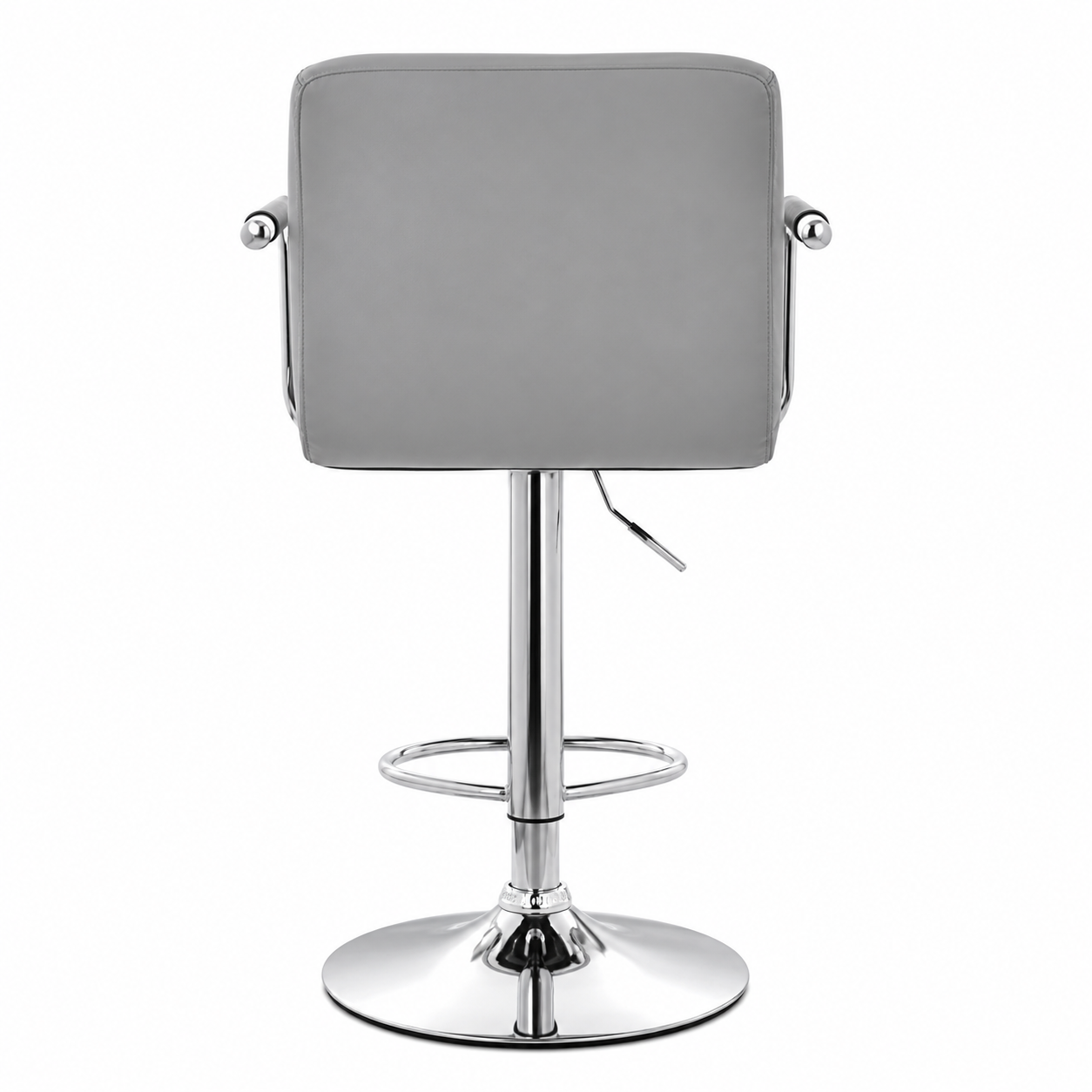SILLA BAR MOBEL ART PERU BARRA NILL BANCO BRAZOS GIRATORIA MOBELART ACERO GRIS - 5