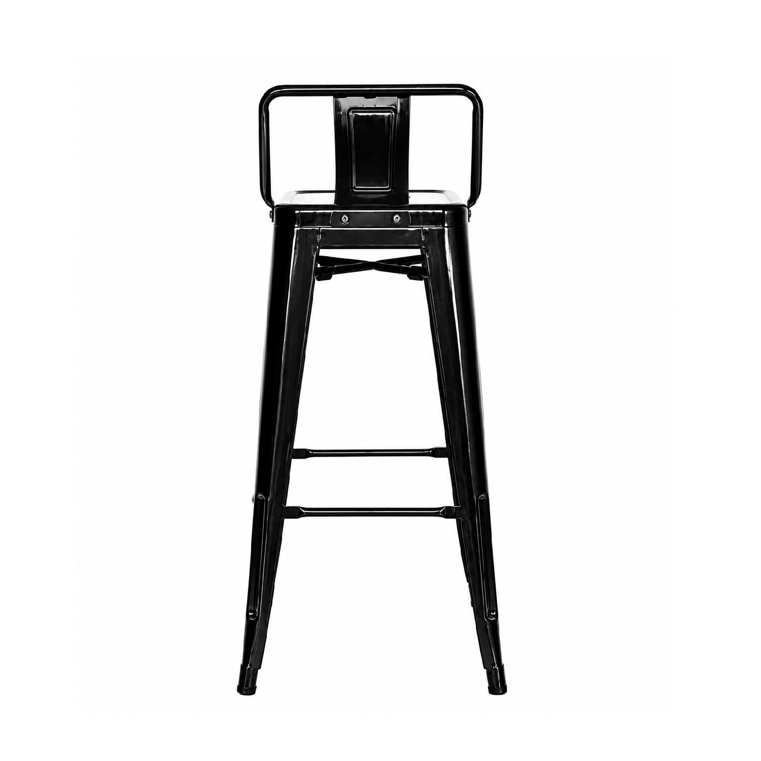 SILLA BAR MOBEL ART PERU BARRA CLOE BANCO ESPALDAR MOBELART METAL NEGRO - 4
