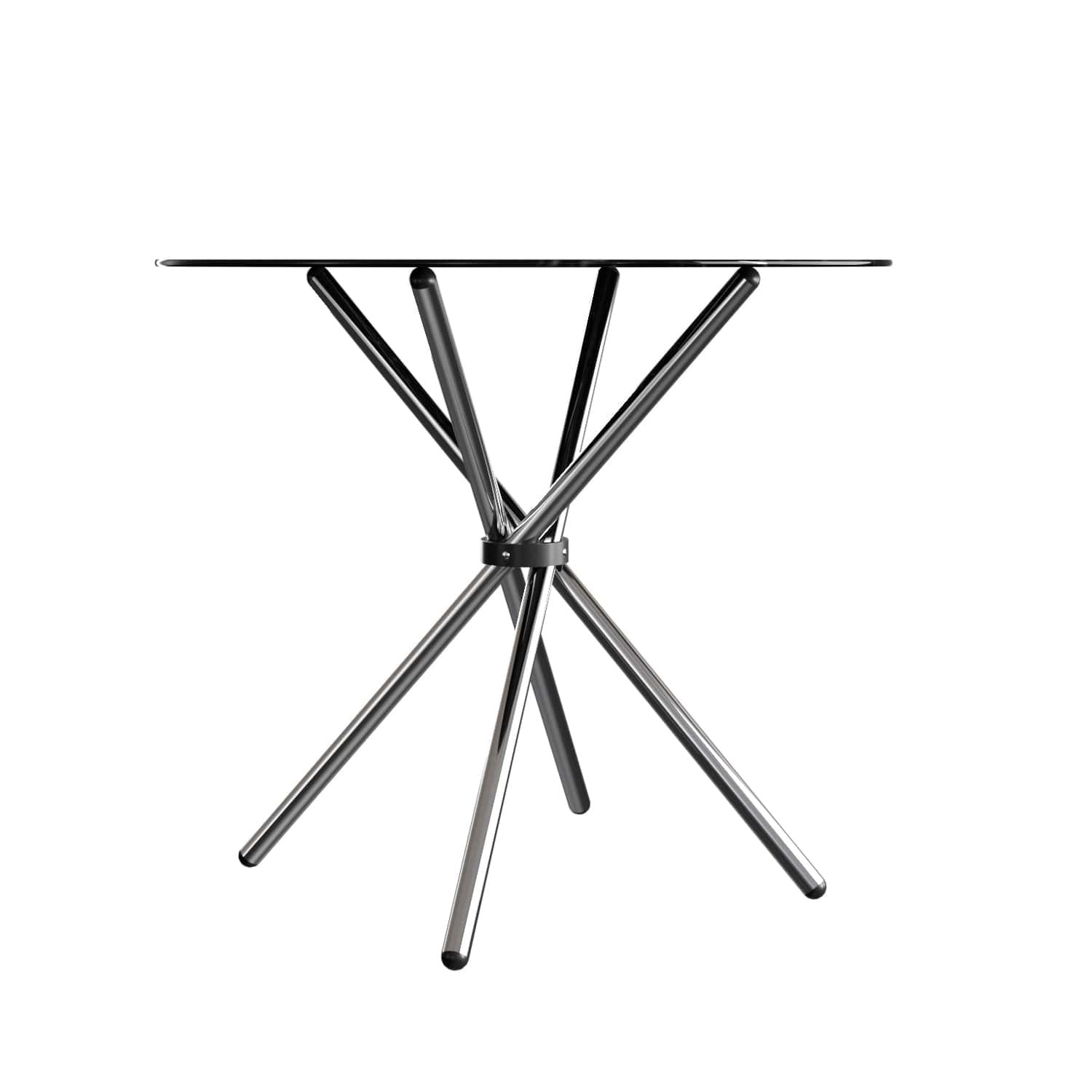 MESA NODOS VIDRIO 90 CM MOBELART - 2