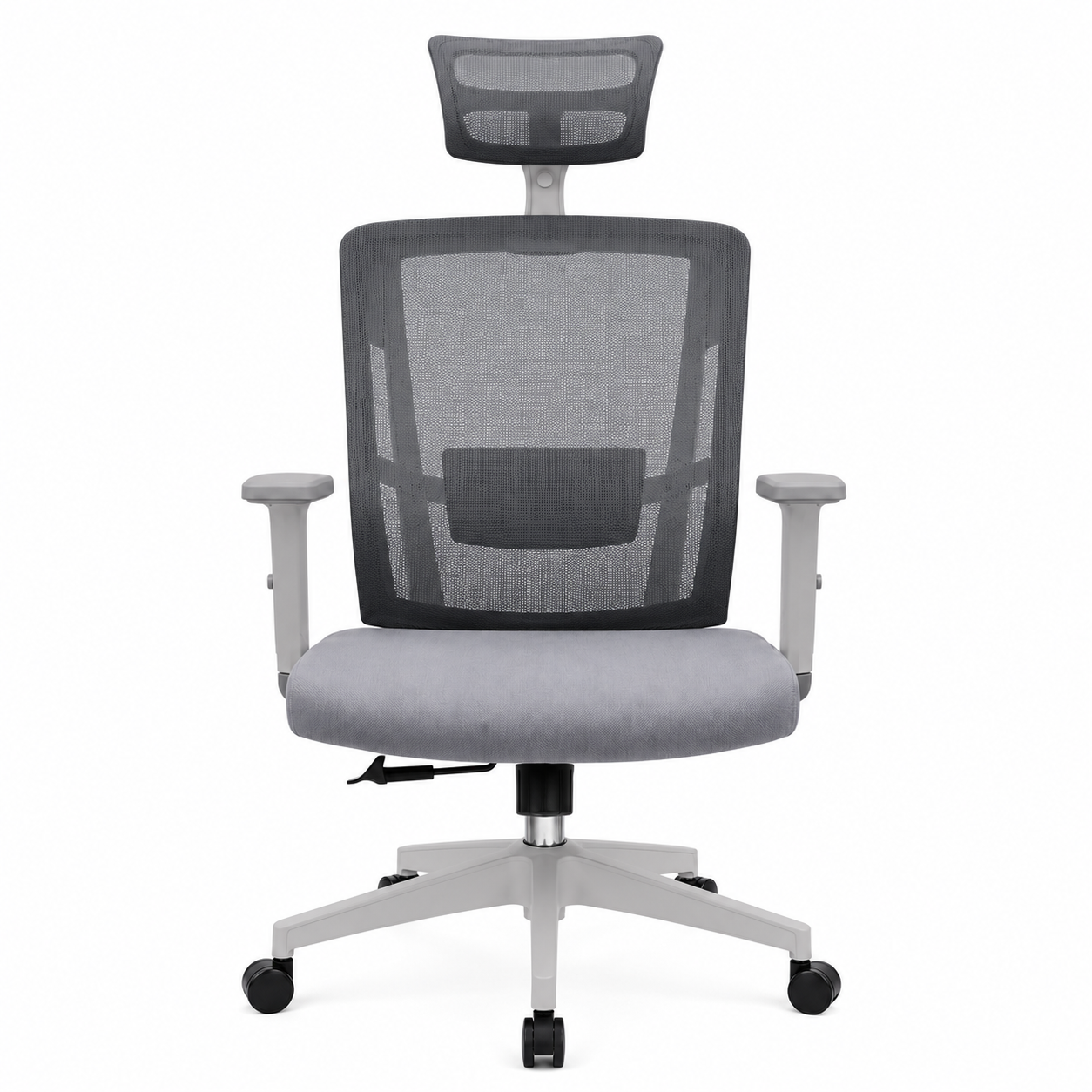 SILLA DE OFICINA MOBEL ART PERU DELPHI 2 PRESIDENTE GRIS ERGONÓMICA MOBELART - 2