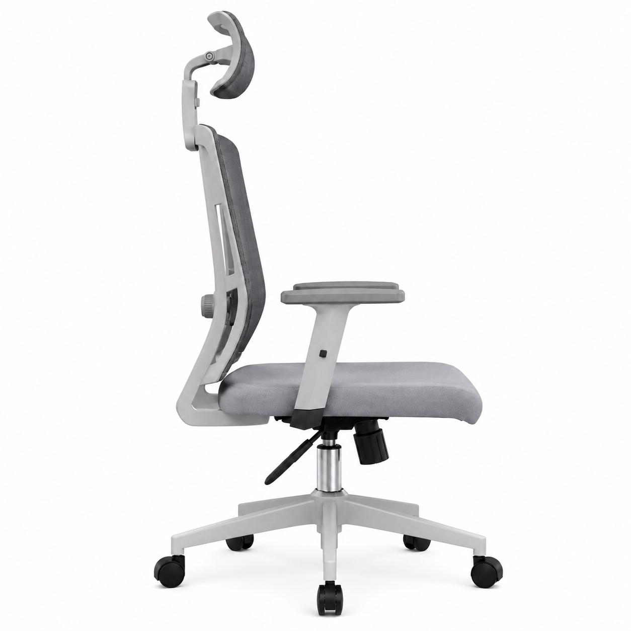 SILLA DE OFICINA MOBEL ART PERU DELPHI 2 PRESIDENTE GRIS ERGONÓMICA MOBELART - 3