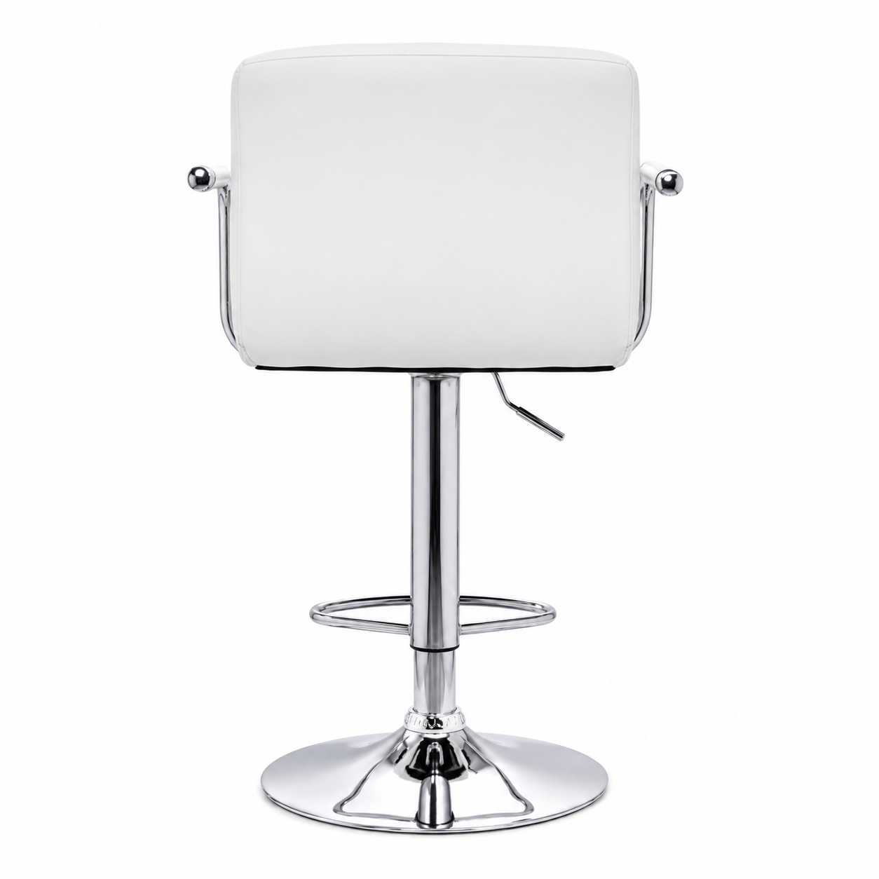 SILLA BAR MOBEL ART PERU NILL CON BRAZOS BANCO GIRATORIA MOBELART BLANCO - 5