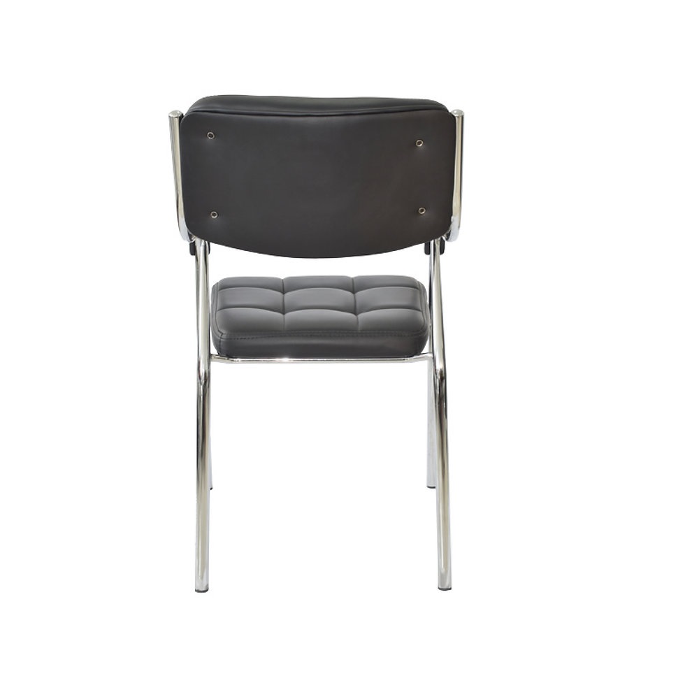 SILLA DE OFICINA VISITA SOFT 2 TQ PU NEGRO MÖBELART - 4