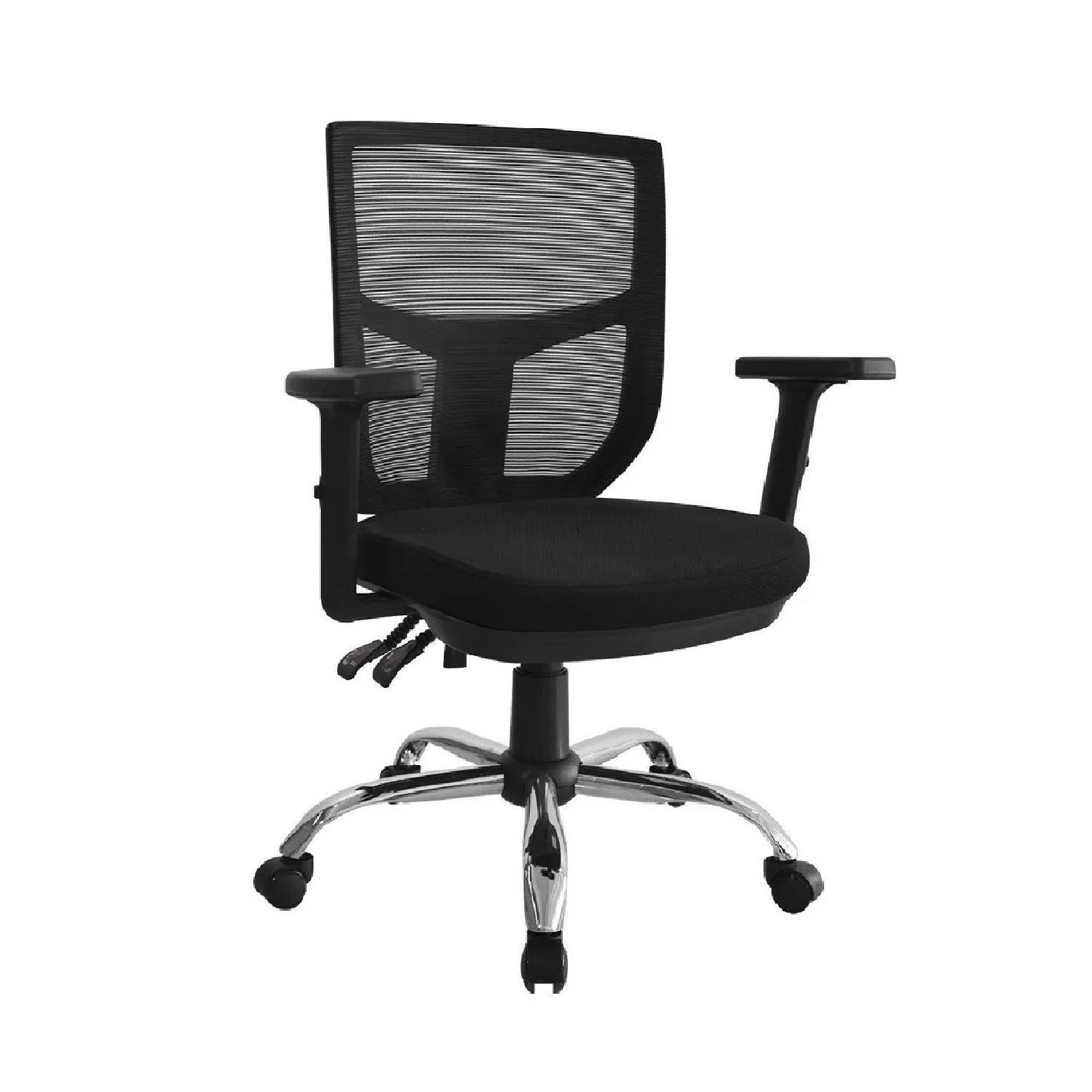 SILLA DE OFICINA GERENTE FONE NEGRO MOBELART - 1