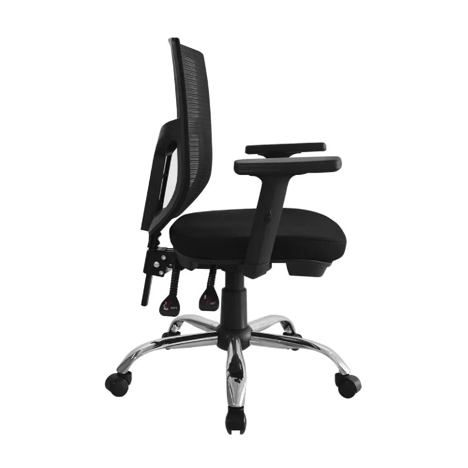 SILLA DE OFICINA GERENTE FONE NEGRO MOBELART - 3