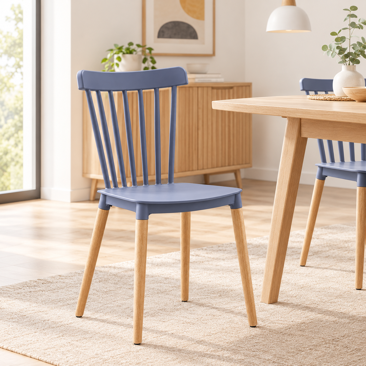 SILLA DE DISEÑO DYLAN GRIS MÖBELART - 1