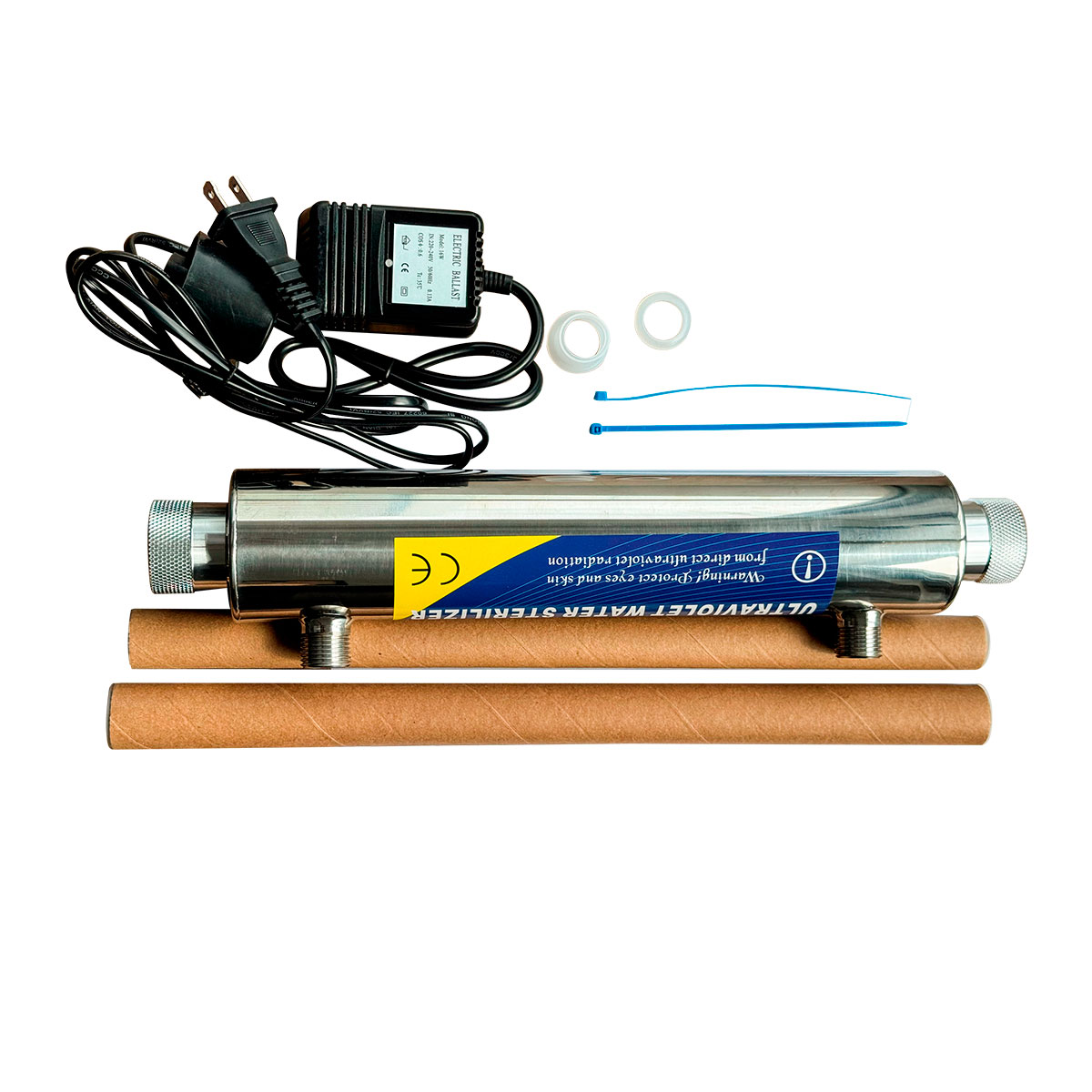 EQUIPO UV DE 2 GPM,16W, CONEXION 1/2' MOD UV-16W - 1