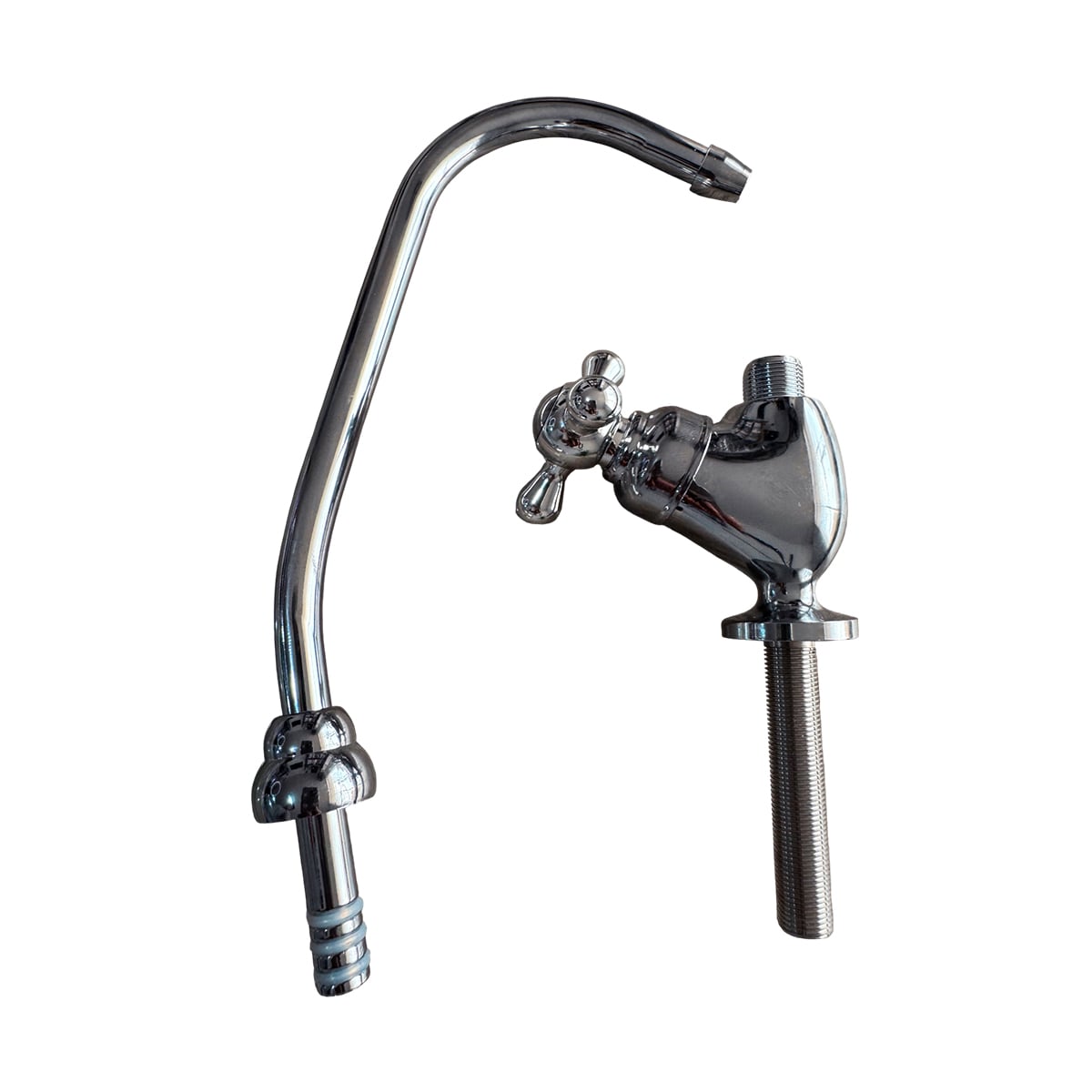 CAÑO TIPO GANZO METAL CROMADO MODELO GF-02C - 3